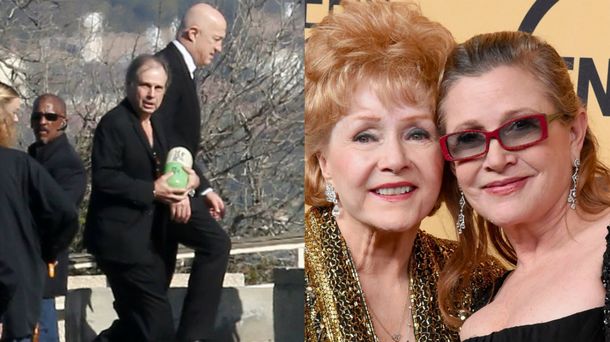 Todd Fisher sepultó a su hermana en una pastilla