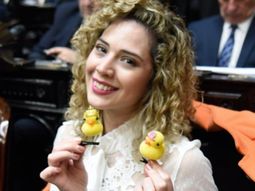Diputada Lourdes Arrieta (LLA).