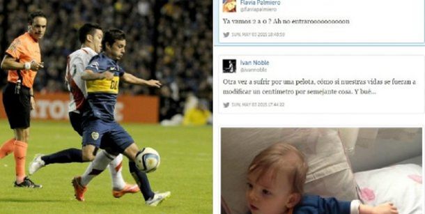 Superclásico caliente en Twitter: así palpitaron el partido los famosos