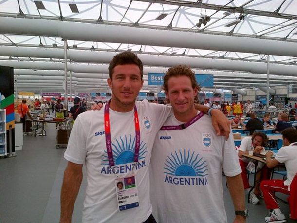 Con el sueño de medallas, llegaron los tenistas a Londres