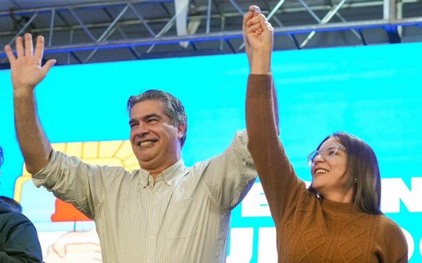 Jorge Capitanich y Magda Ayala: candidatos a senadores nacionales.