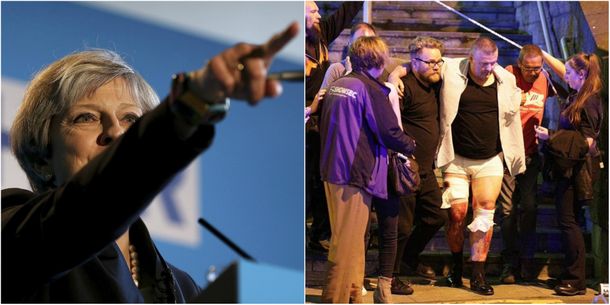 Theresa May y el ataque terrorista en el show de Ariana Grande del Manchester Arena