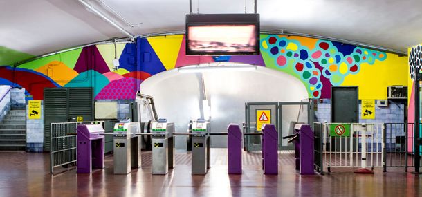 FOTOS: Mirá los nuevos diseños de las estaciones de la línea E