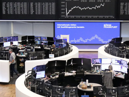 Bolsa de valores de Frankfurt. Bolsa de valores de Frankfurt.