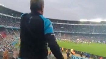 asi vivio el papa de sigali el triunfo de racing ante independiente asi vivio el papa de sigali el triunfo de racing ante independiente