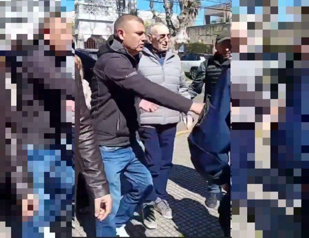 El padre de Javier Milei asistió a votar con una decena de custodios