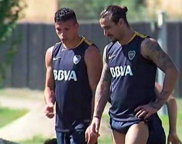 Osvaldo no entrenó y podría perderse el próximo partido