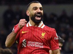 Salah se convirtió en el tercer mayor goleador en la historia del Liverpool