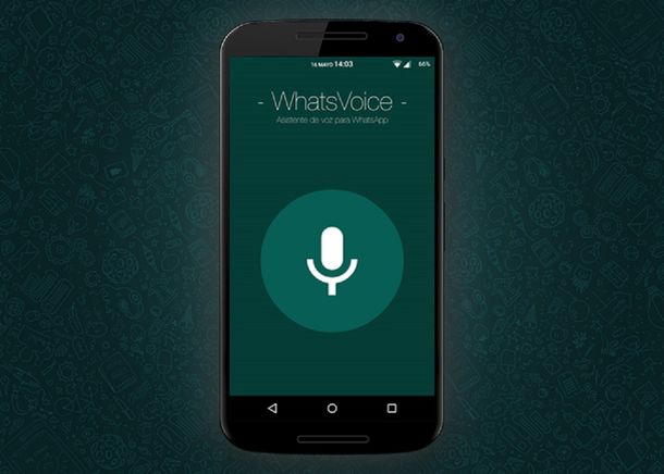 WhatsVoice, una app para enviar mensajes a través de WhatsApp sin tocar el teléfono