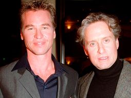 Val Kilmer y Michael Douglas. Val Kilmer y Michael Douglas.
