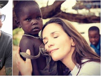 Fede Bal sobre la tapa de revista de Natalia Oreiro