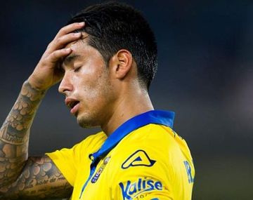 Sergio Araujo debió dejar Las Palmas y se fue al AEK de Grecia