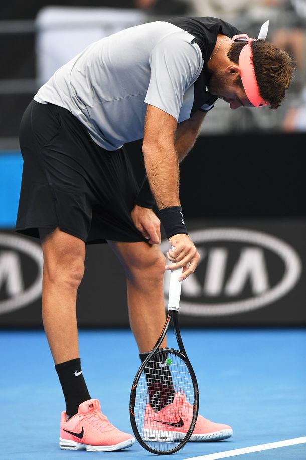 Del Potro perdió ante Berdych y se despidió del Abierto de Australia