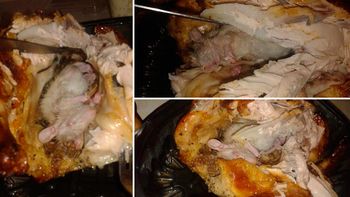 hallo una rata muerta dentro de un pollo hallo una rata muerta dentro de un pollo