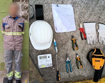 Estafa y extorsión: el prontuario del falso operario detenido en Flores