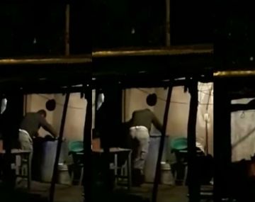 Así maltrataba el hombre a su hijo