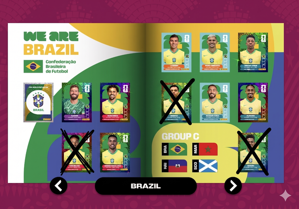La sorprendente cantidad de futbolistas que están en el álbum de figuritas y no irán al Mundial 2026