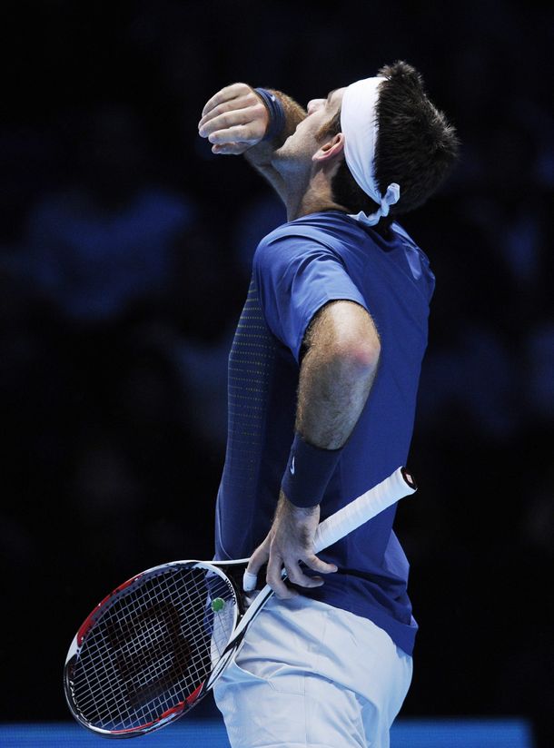 Del Potro perdió un partido increíble ante Federer