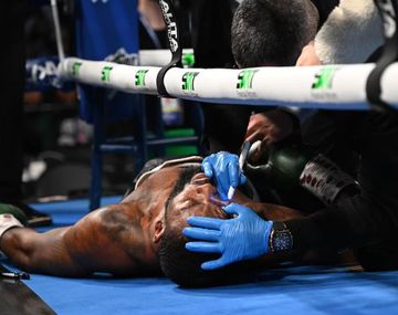 Se desplomó tras el primer asalto y la pelea terminó en una escena dramática