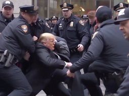 Trump esposado: confusión generada por fotos con IA