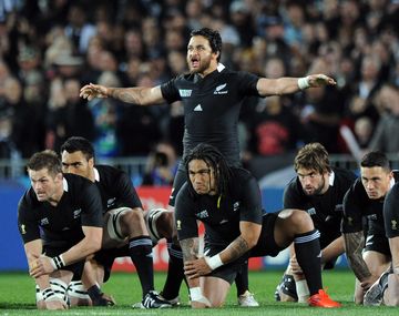 Así fue el haka de los All Blacks antes del partido con Los Pumas