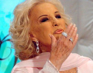 Mirtha Legrand fue dada de alta