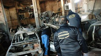 desbaratan taller clandestino de autopartes en necochea desbaratan taller clandestino de autopartes en necochea