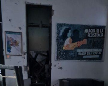 Atacaron con explosivos la sede del Frente de Todos en Bahía Blanca
