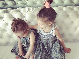 Malaika (hija de Zaira Nara) y Francesca Icardi Malaika (hija de Zaira Nara) y Francesca Icardi