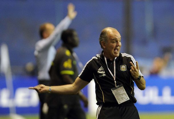 Pese a la derrota, Alejandro Sabella se fue satisfecho