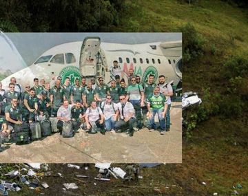 La última foto del plantel del Chapecoense antes de abordar el trágico vuelo