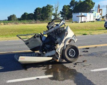 La Pampa: un auto partió al medio a otro y dejó un saldo de seis heridos de gravedad