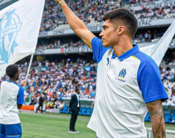 Joaquín Correa fue presentado en Olympique de Marsella