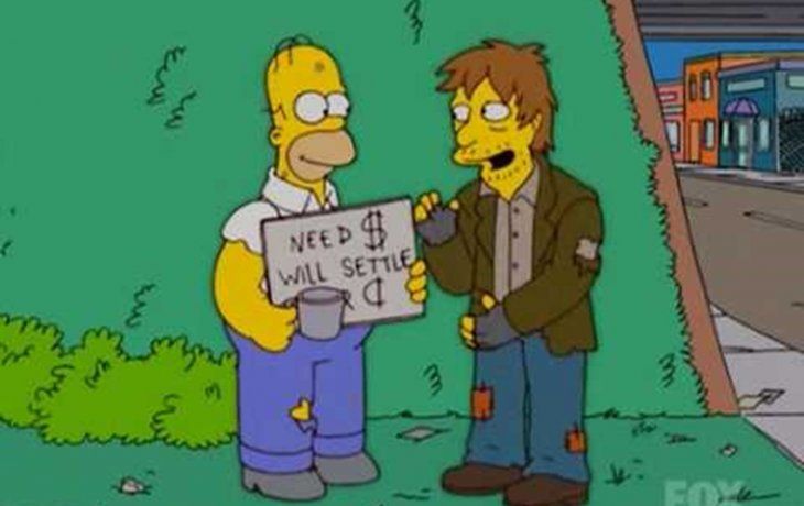 Los Simpson serían pobres si vivieran en Argentina
