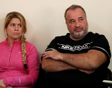 Marcelo Balcedo y su esposa