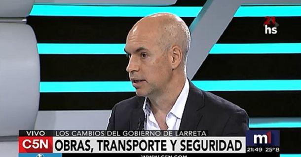 Larreta: Ya planteamos seis líneas de Metrobus entre Ciudad y Provincia