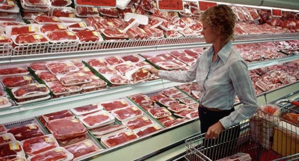 El consumo de carne cedió un 6,3% en lo que va del año