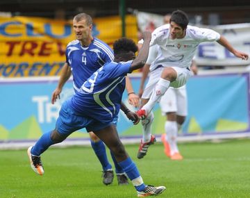 Roncaglia debutó en Fiorentina con un gol
