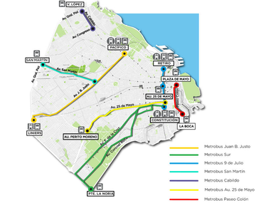 Analizan extender el Metrobus a la Zona Norte del Conurbano