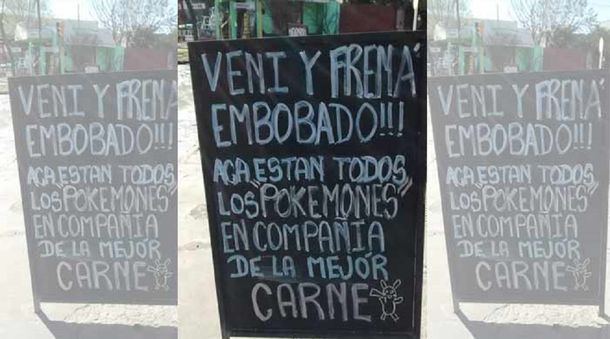 La Poke carnicería: el ingenioso cartel para atraer clientes