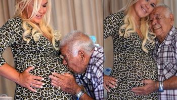 la foto de veronica ojeda y don diego que hizo estallar a maradona la foto de veronica ojeda y don diego que hizo estallar a maradona