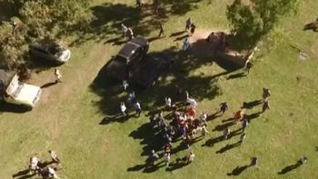 Fuerte operativo contra las carreras de galgos en Luján Fuerte operativo contra las carreras de galgos en Luján