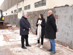 Avanza la renovación del polideportivo más grande de Vicente López