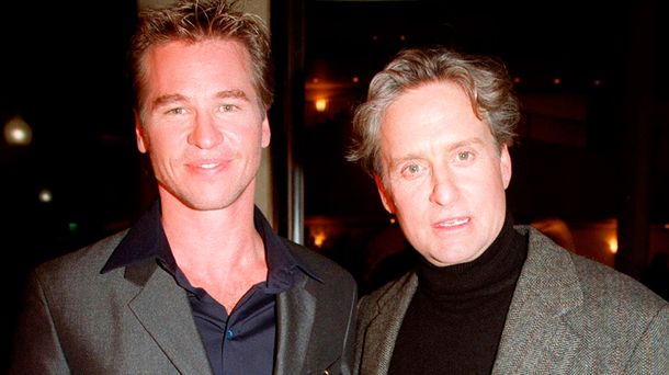 Val Kilmer y Michael Douglas.