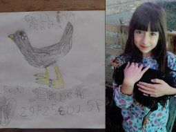 Desapareció su gallina, hizo un dibujo para buscarla y la encontró