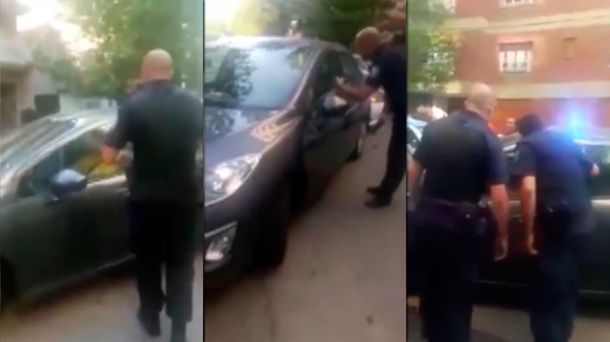 Un conductor chocó un auto en Mar del Plata