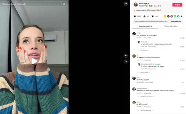 Zoe Bogach sorprendió al revelar cuánto hace que no se baña Zoe Bogach sorprendió al revelar cuánto hace que no se baña