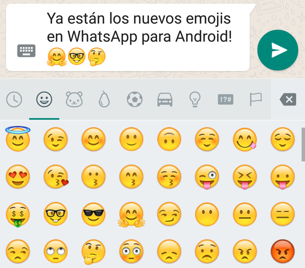 Los nuevos emojis de WhatsApp ya están disponibles para Android