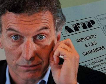 Macri prometió eliminar Ganancias pero cada vez más trabajadores pagan el impuesto