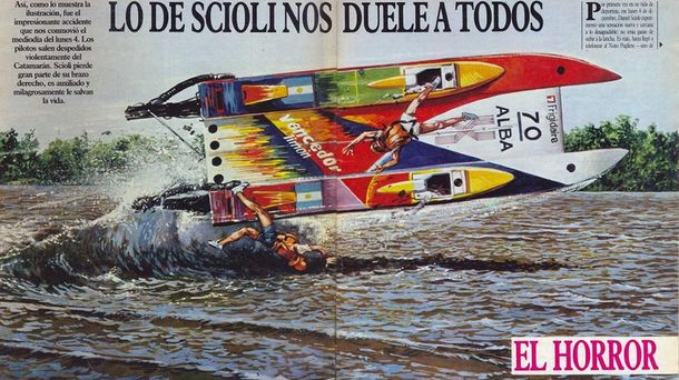 Se cumplen 25 años del accidente que cambió la vida de Daniel Scioli